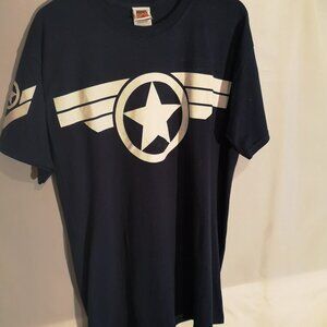 2/$30.00 Mix & Match - Marvel Comics Men's Size Medium Captain America T-shirt